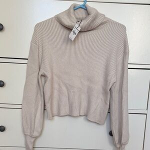 NWT Express Cream Sweater